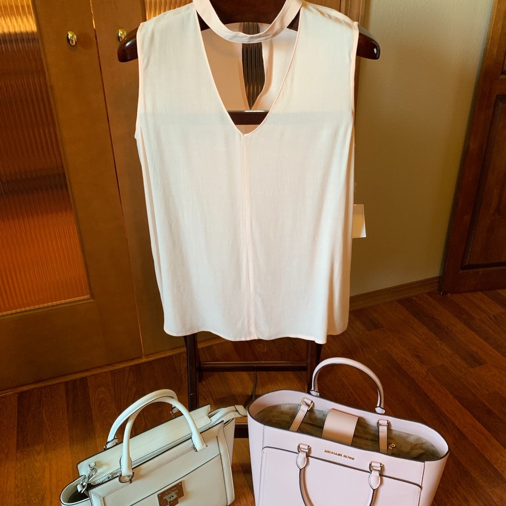 NWT 1.State Dawn Blush Color Blouse